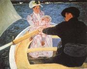 Mary Cassatt The Boating Party Spain oil painting artist